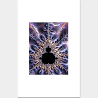 Mandelbrot fractal (F008/4430) Posters and Art